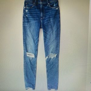 High Rise Super Skinny Ankle Jeans
